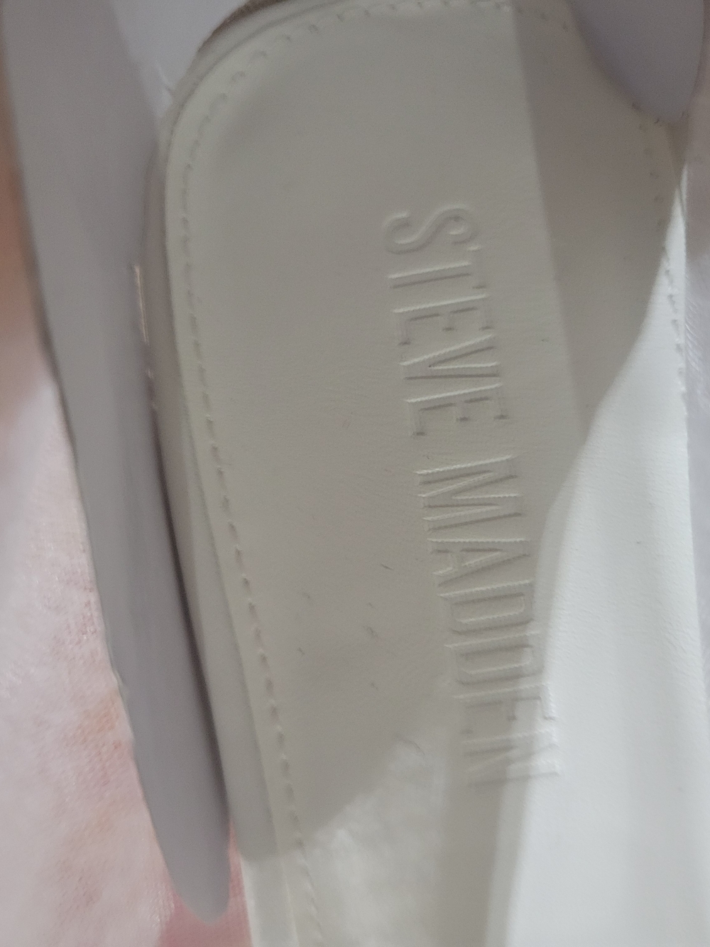 Steve Madden Sequin Ballet Flats in Pink and White. You Get Both Pairs. - Picture 3 of 5